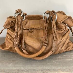Authentic Junior Drake Leather Shoulderbag